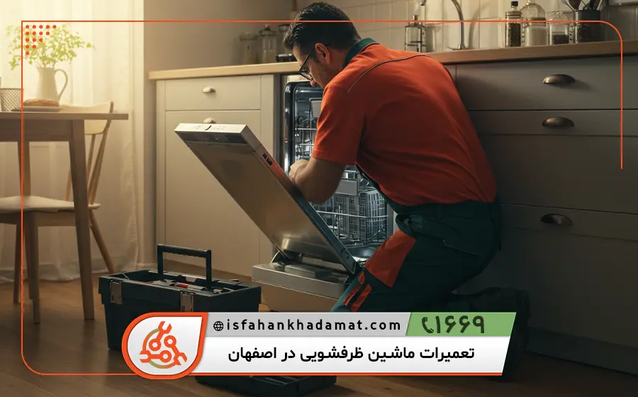 تعمیر ماشین ظرفشویی توکار بوش در اصفهان