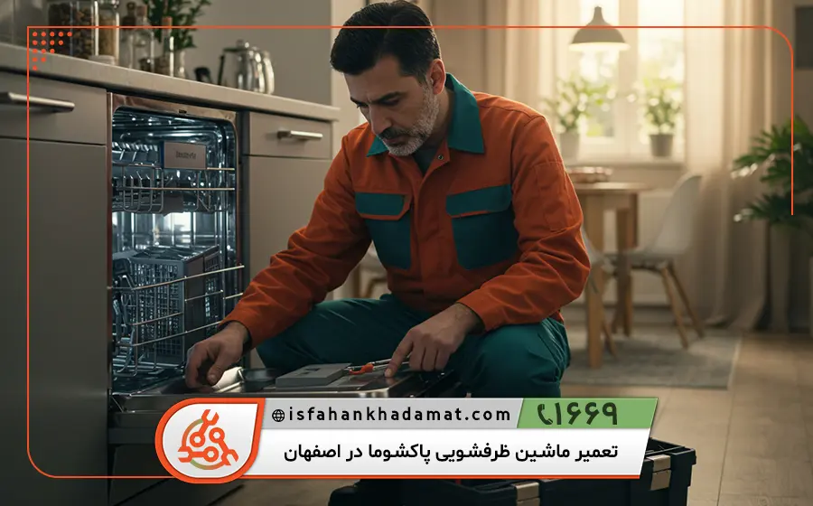نمایندگی تعمیرات ماشین ظرفشویی پاکشوما در اصفهان