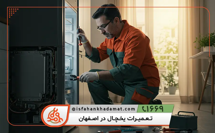 ثبت درخواست اعزام تعمیرکار در نمایندگی یخچال پروفایل اصفهان خدمات