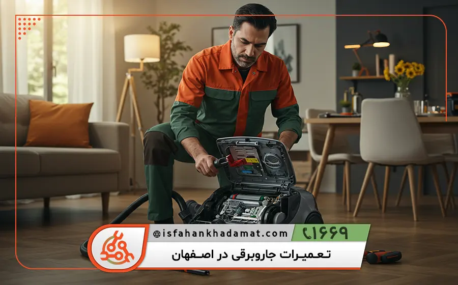 مشکلات رایج جاروبرقی و خدمات اصفهان خدمات برای تعمیرات