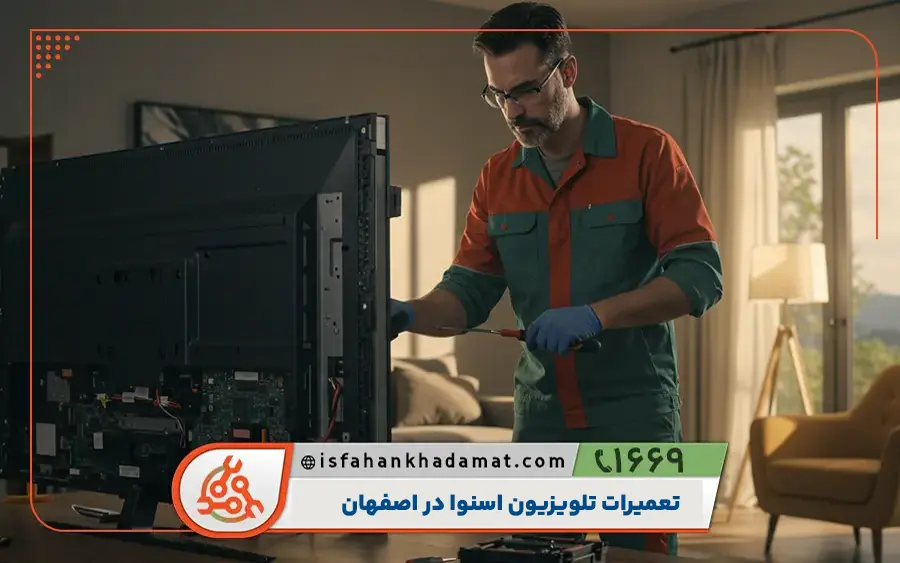 مرکز تعمیرات تلویزیون اسنوا در اصفهان