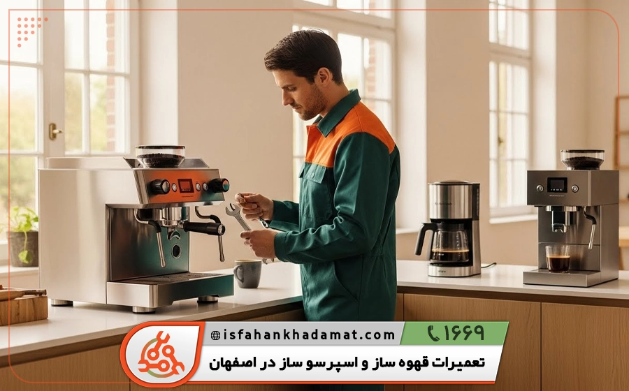 کدام مدل قهوه ساز نسپرسو در اصفهان خدمات تعمیر میشود؟