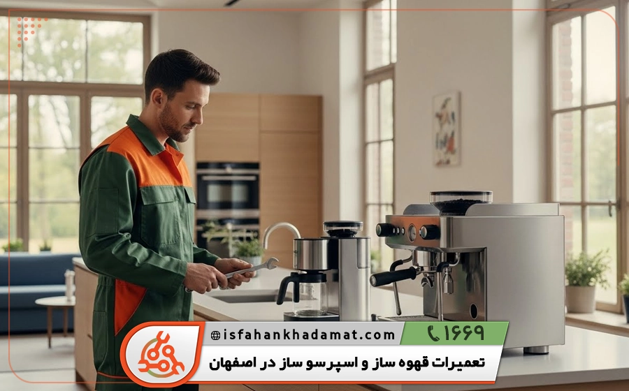 کدام مدل اسپرسو ساز در اصفهان خدمات تعمیر می شود؟