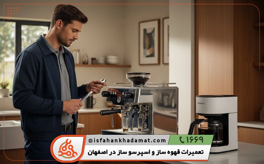 کدام مدل قهوه ساز در اصفهان خدمات تعمیر می شود؟